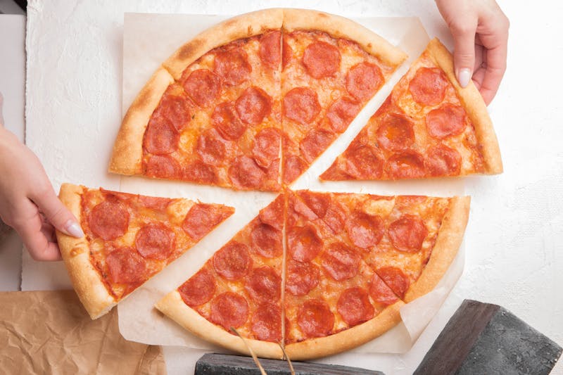 pepperoni pizza classic at Pizza luce Portland